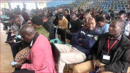 Examiners at a past training organised by KNEC.